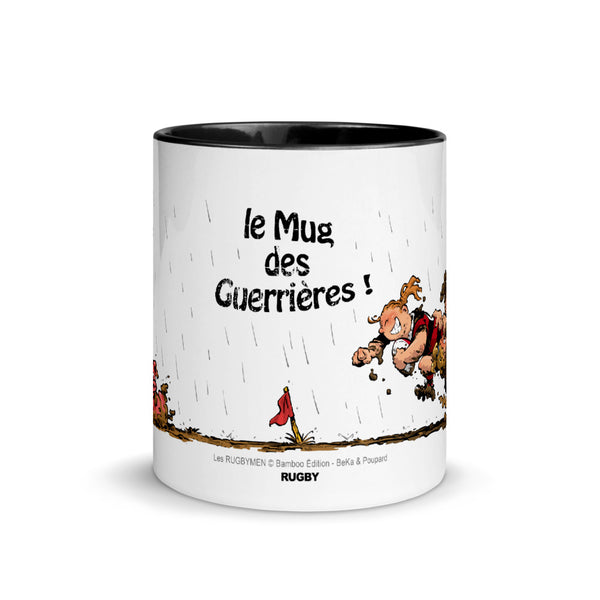 Le MUG des Guerrières - Noir/Rouge