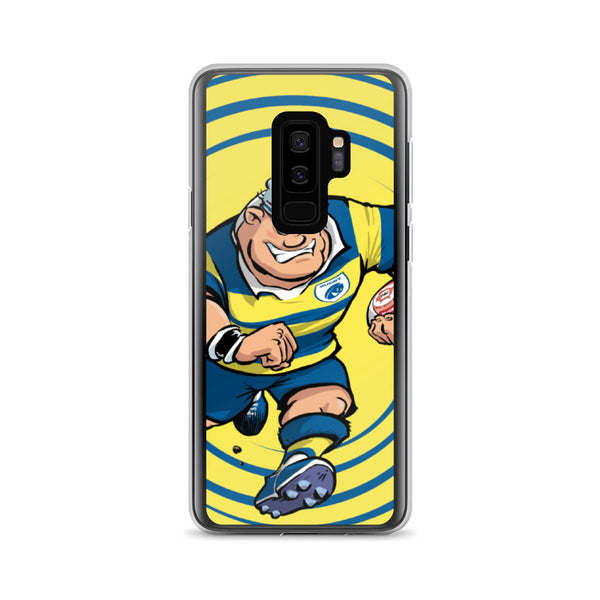 Coque Samsung - Anesthésiste - Jaune/Bleu