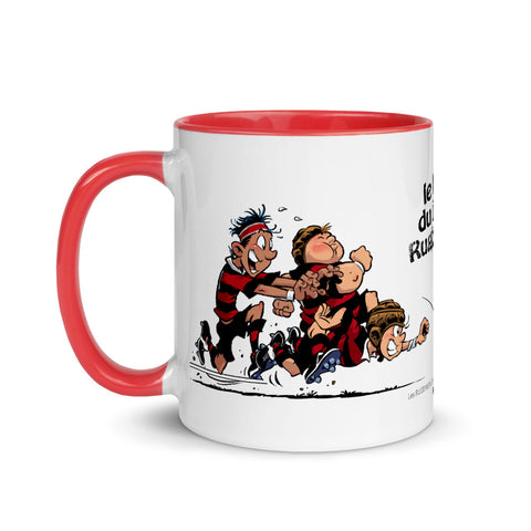 Le MUG du jeune Rugbyman - Noir/Rouge