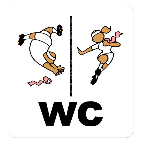 Sticker - Porte des WC - England