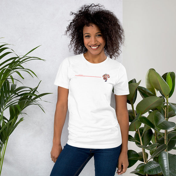 T-shirt unisexe Bandeau Anesthésiste - I Love RUGBY