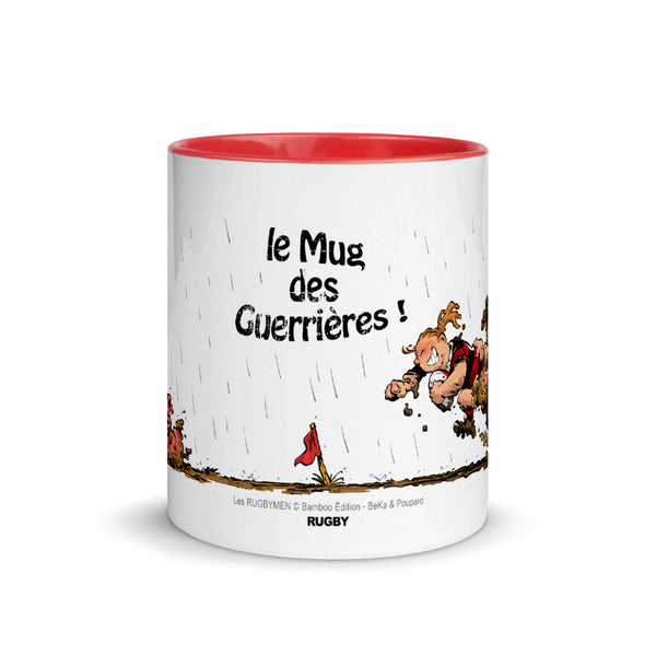 Le MUG des Guerrières - Noir/Rouge