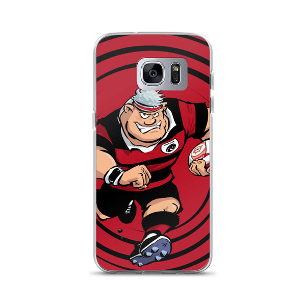 Coque Samsung - Anesthésiste - Noir/Rouge