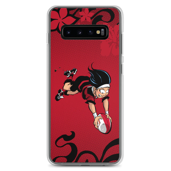 Coque Samsung - Babyliss - Noir/Rouge