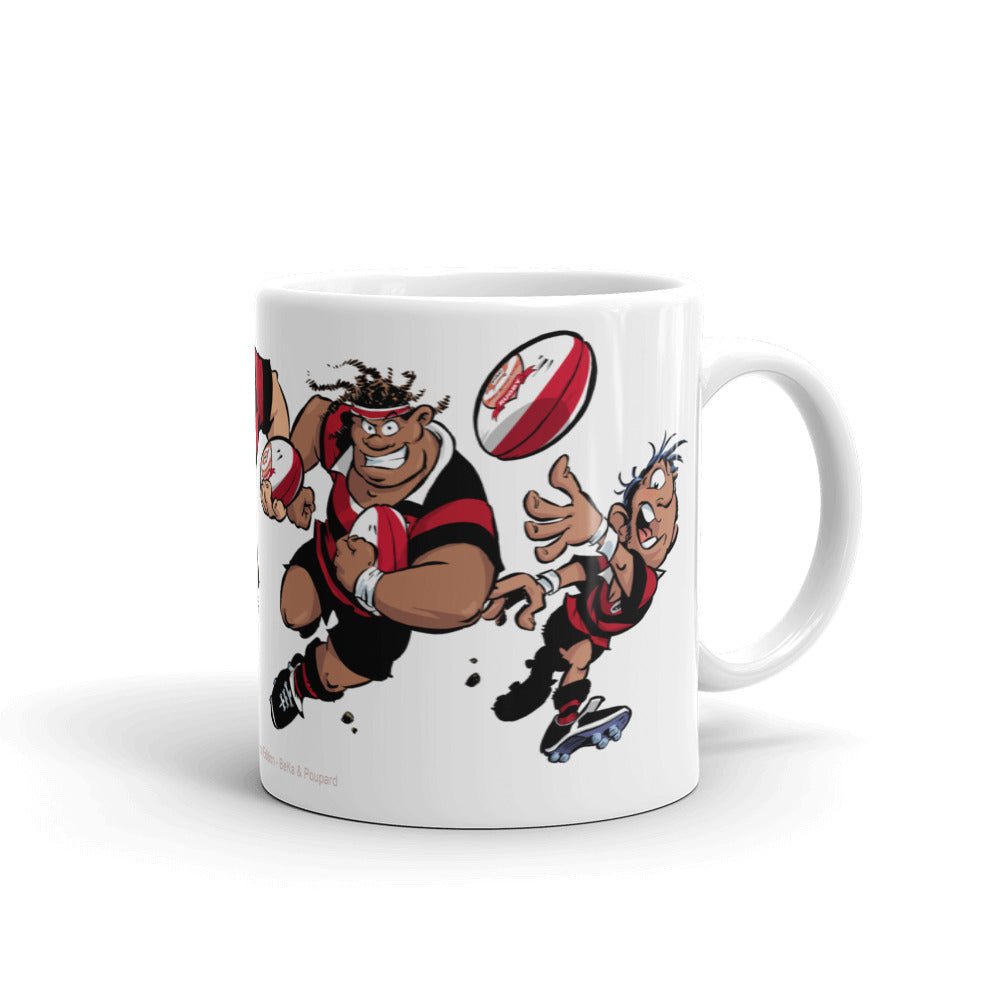 Le MUG des déménageurs - Noir/Rouge