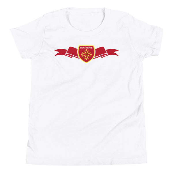 T-Shirt ENFANTS - Ruban/Écusson - Occitanie