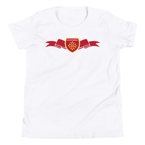 T-Shirt ENFANTS - Ruban/Écusson - Occitanie