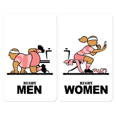 Sticker - WC Men/Women - I Love Rugby