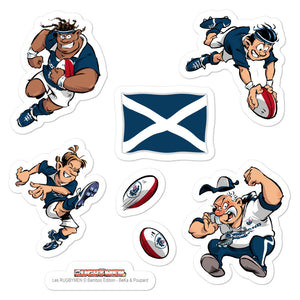 Stickers - Rugbymen 2 - Scotland