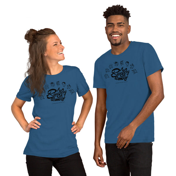 T-shirt unisexe - My Rugby Family - P.A.C.