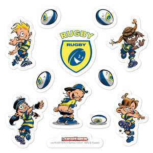 Stickers - Kids - Jaune/Bleu