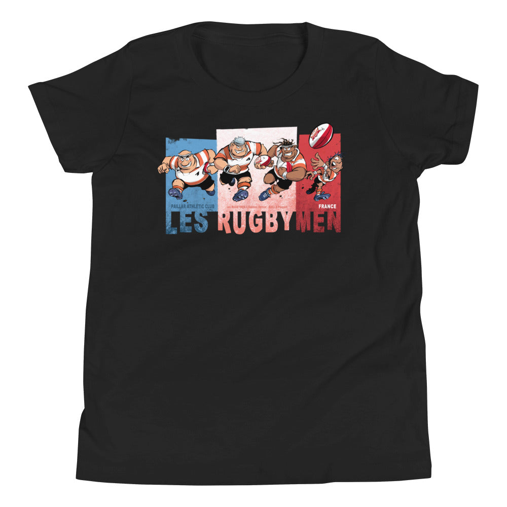 T-Shirt ENFANTS - Les RUGBYMEN français - P.A.C.
