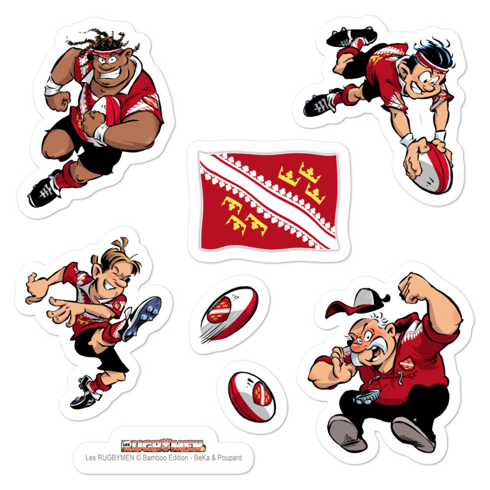 Stickers - Rugbymen 2 - Alsace