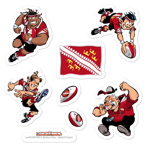 Stickers - Rugbymen 2 - Alsace