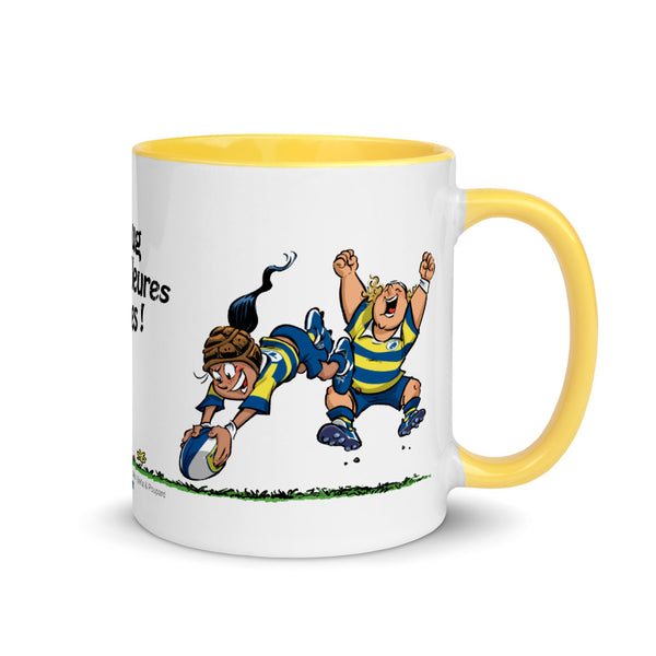 Le MUG des meilleures Copines - Jaune/Bleu