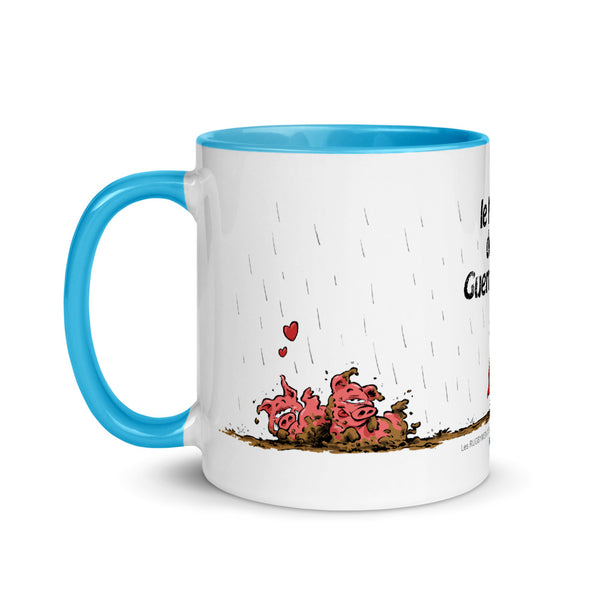 Le MUG des Guerrières - Jaune/Bleu