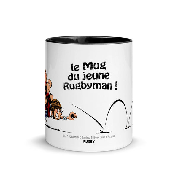 Le MUG du jeune Rugbyman - Noir/Rouge