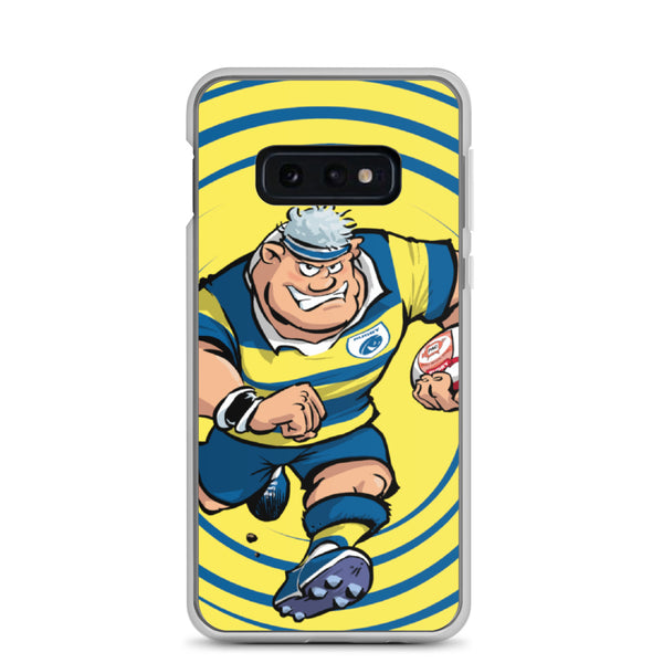 Coque Samsung - Anesthésiste - Jaune/Bleu