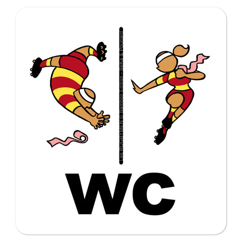 Sticker - Porte des WC - Pays Catalan