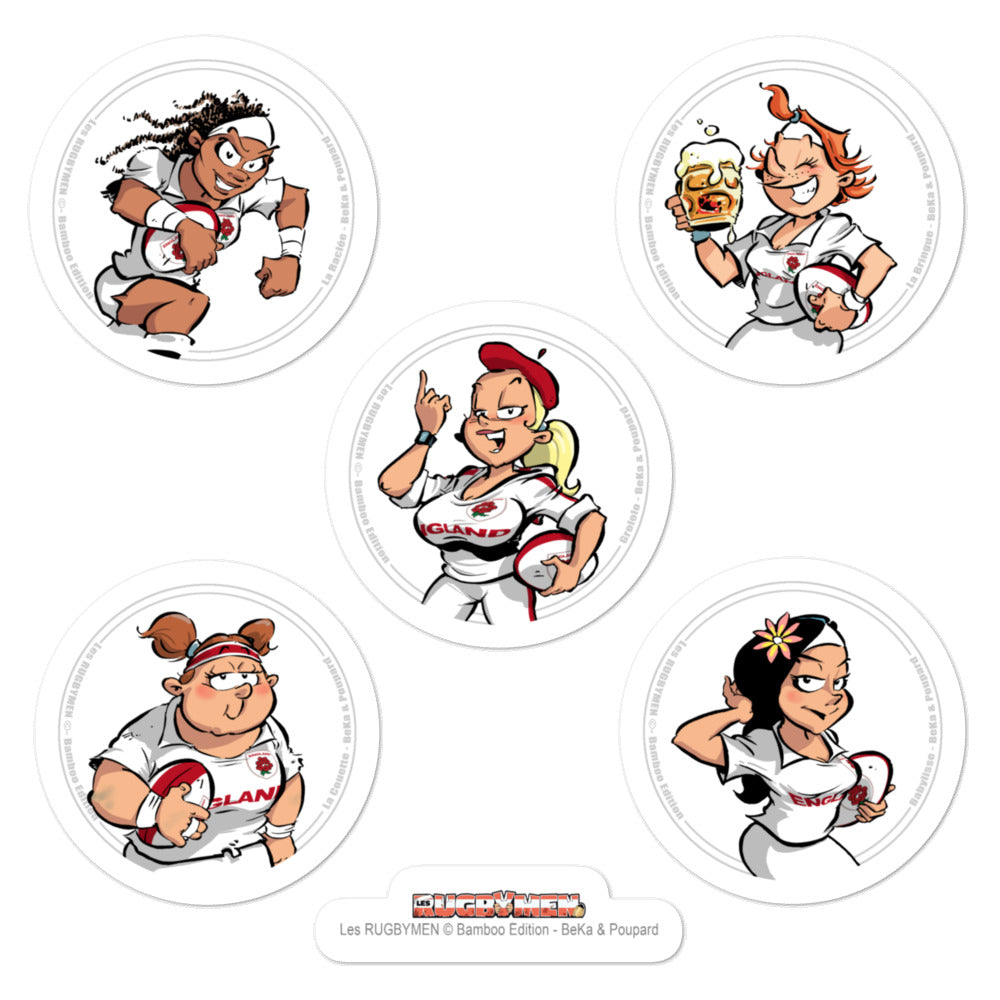 Stickers - Rugbywomen - England