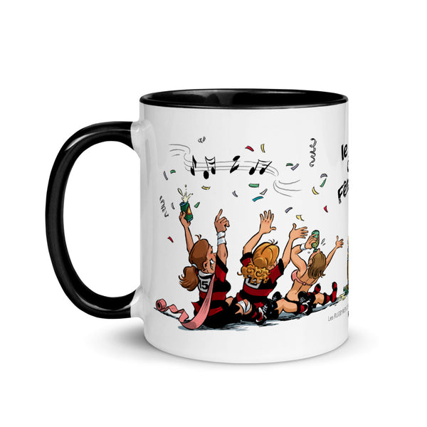 Le MUG des Fêtardes - Noir/Rouge