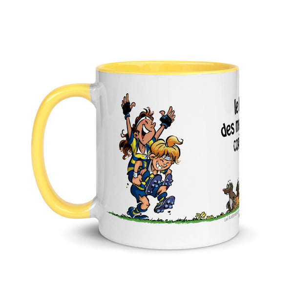 Le MUG des meilleures Copines - Jaune/Bleu