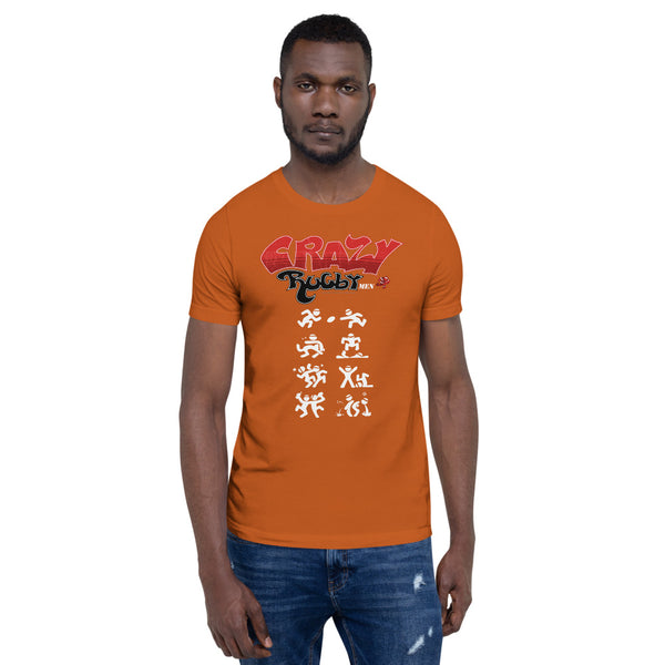 T-shirt Homme - Crazy Rugbymen - P.A.C.