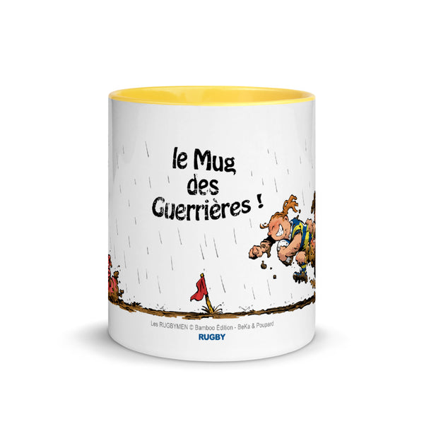 Le MUG des Guerrières - Jaune/Bleu