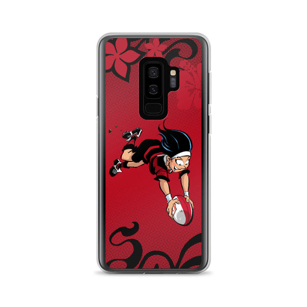 Coque Samsung - Babyliss - Noir/Rouge