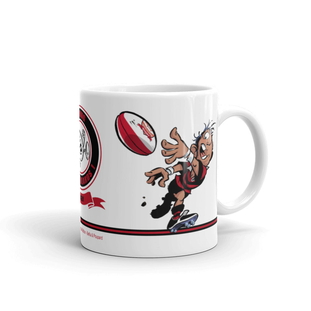 Le MUG des Gueulards ! - Noir/Rouge