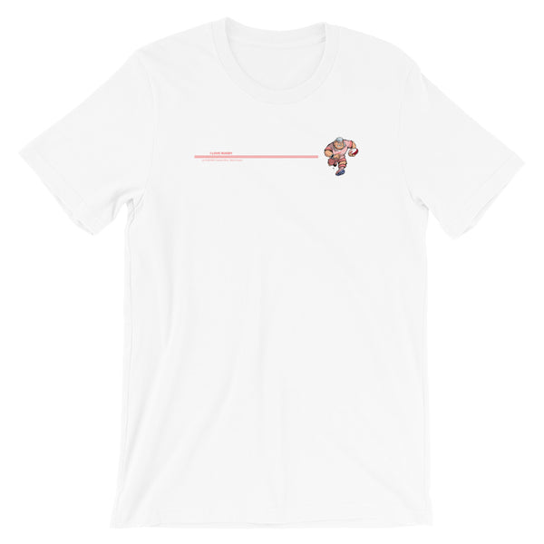 T-shirt unisexe Bandeau Anesthésiste - I Love RUGBY