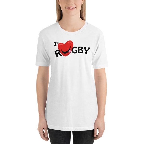 T-shirt unisexe I' Love RUGBY