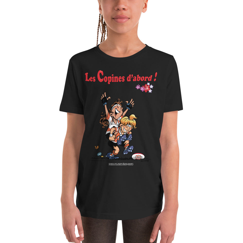 T-Shirt ENFANTS - Les copines d'abord - P.A.C.