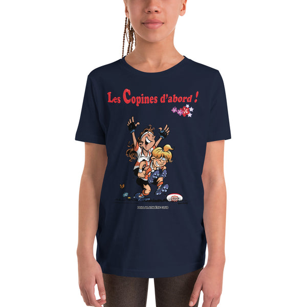T-Shirt ENFANTS - Les copines d'abord - P.A.C.