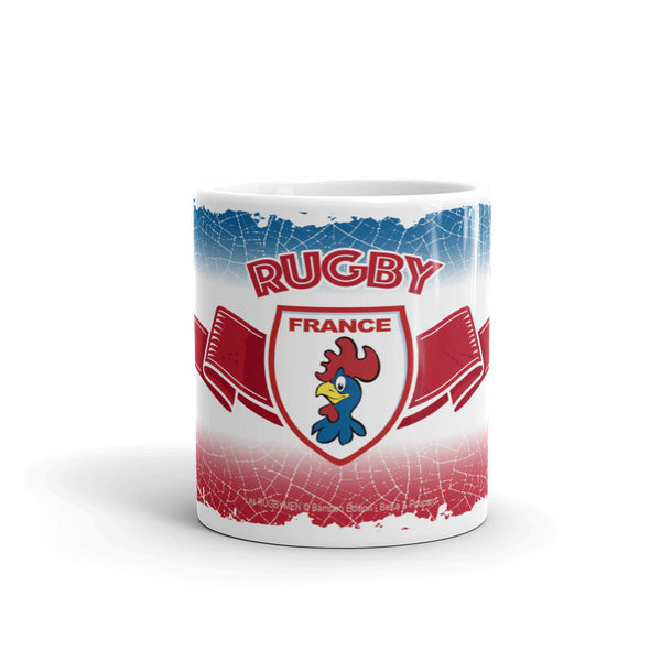 MUG Ruban/Écusson - France