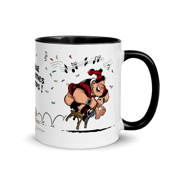 Le MUG des 3 èmes Mi-Temps - Noir/Rouge