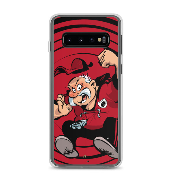 Coque Samsung - Coach - Noir/Rouge