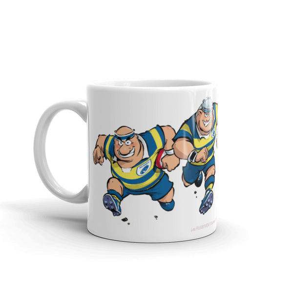 Le MUG des déménageurs - Jaune/Bleu