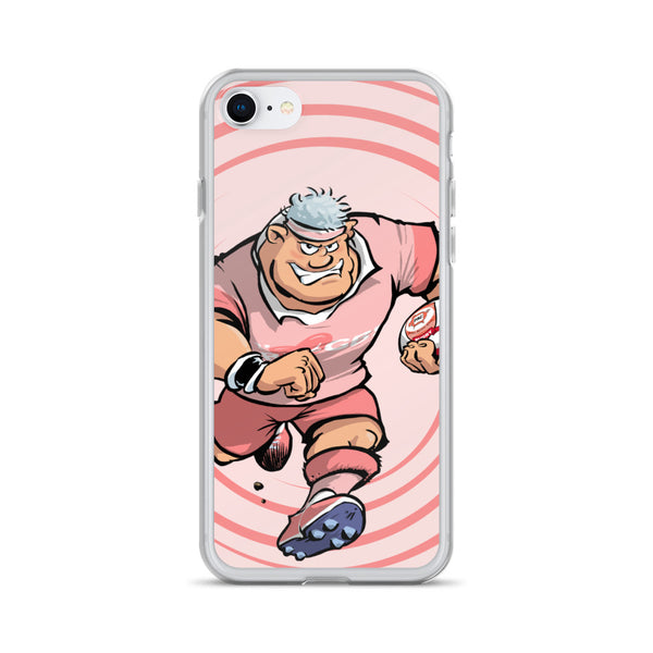 Coque iPhone - Anesthésiste - I Love RUGBY