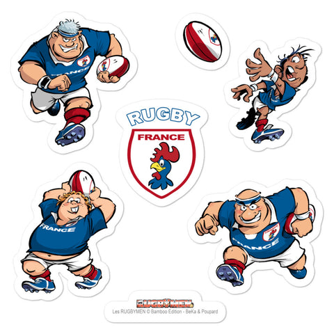 Stickers - Rugbymen 1 - France