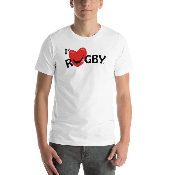 T-shirt unisexe I' Love RUGBY