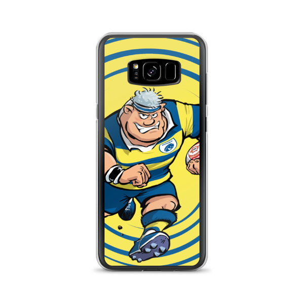 Coque Samsung - Anesthésiste - Jaune/Bleu