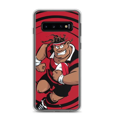 Coque Samsung - Sécateur - Noir/Rouge