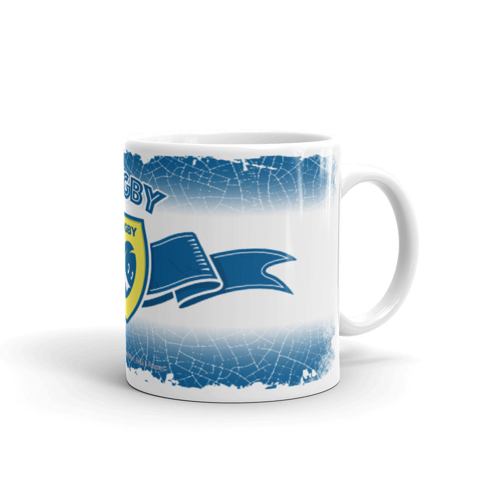 MUG Ruban/Écusson - Jaune/Bleu
