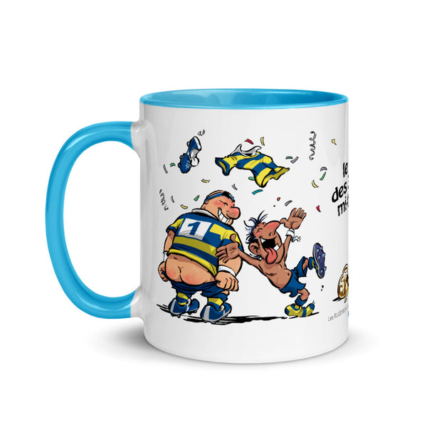 Le MUG des 3 èmes Mi-Temps - Jaune/Bleu