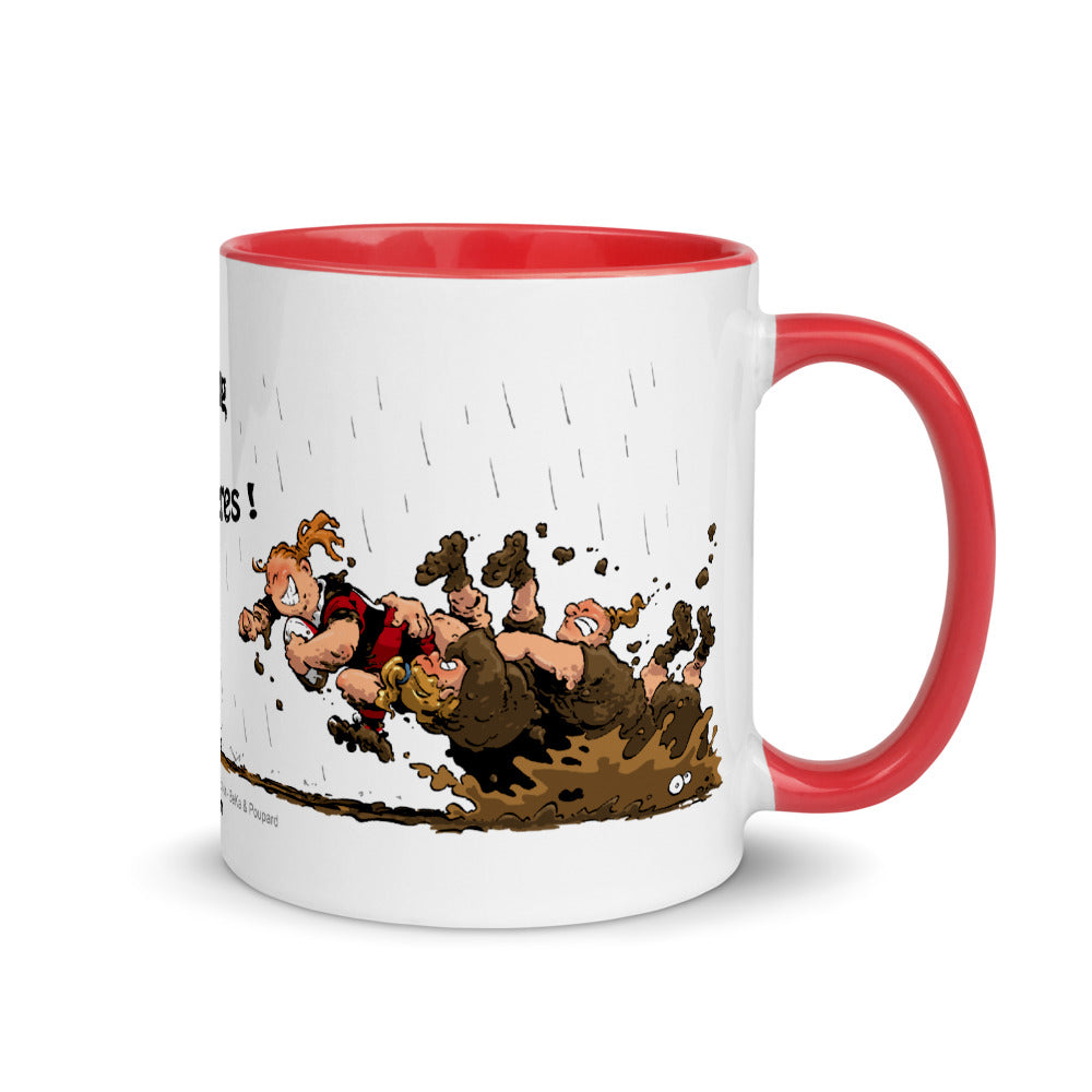 Le MUG des Guerrières - Noir/Rouge