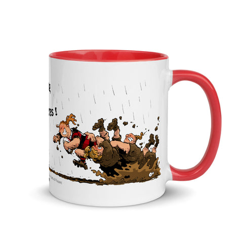 Le MUG des Guerrières - Noir/Rouge