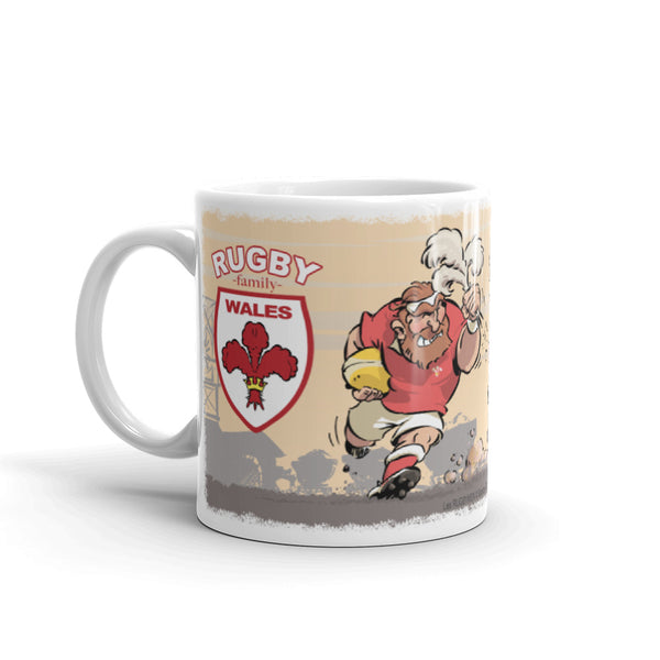 Mug Rugby Family-Wales (Parents)