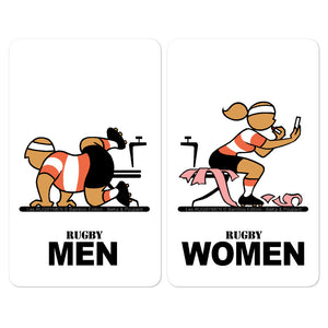 Sticker - WC Men/Women - P.A.C.