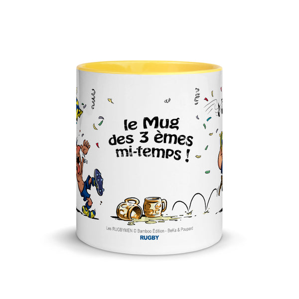 Le MUG des 3 èmes Mi-Temps - Jaune/Bleu